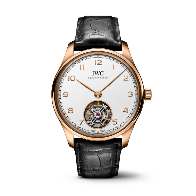 IW545801-Portugieser Tourbillon ferito a mano