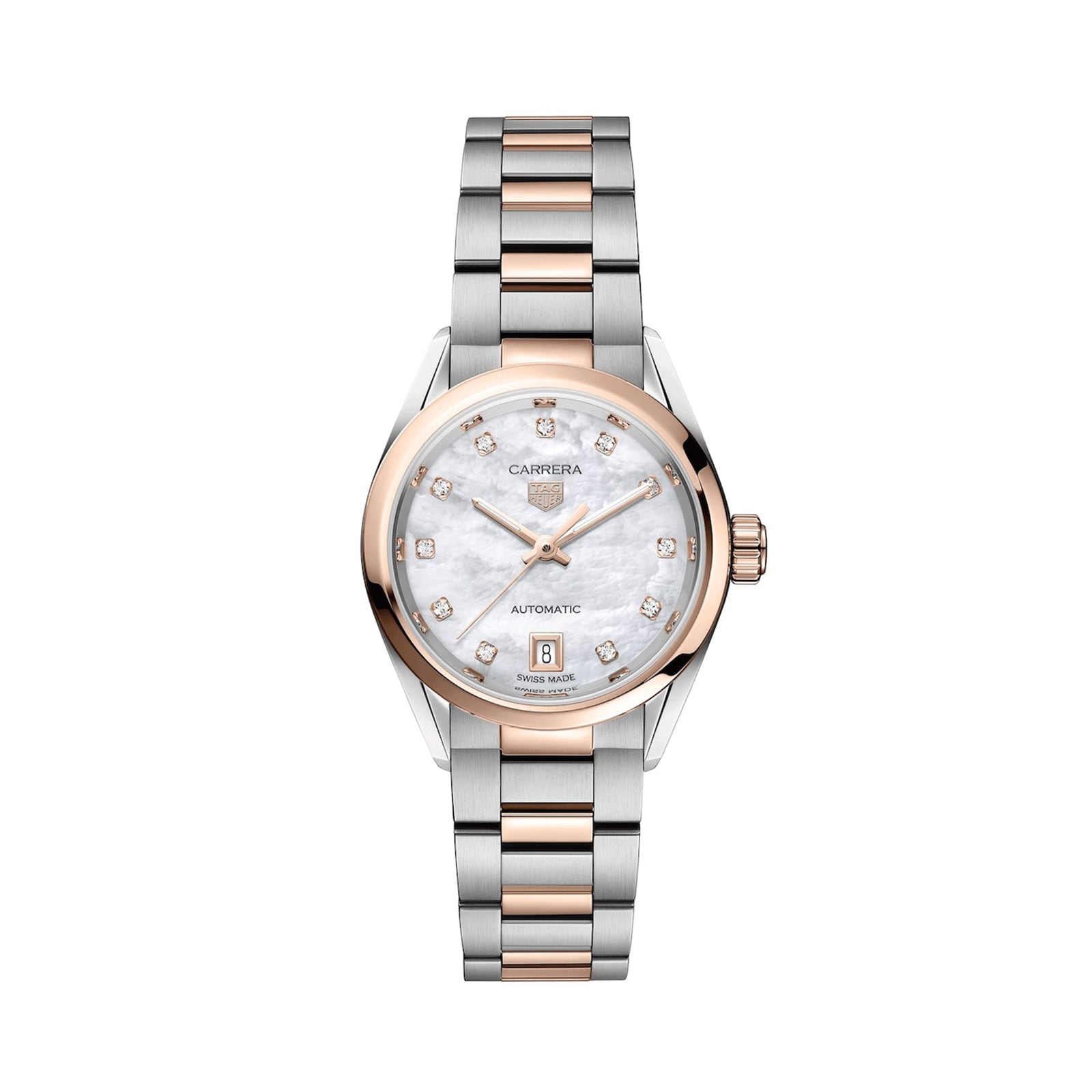 Tag Heuer Carrera 29mm Bicolour Ladies Replica Orologi WBN2450.BD0569