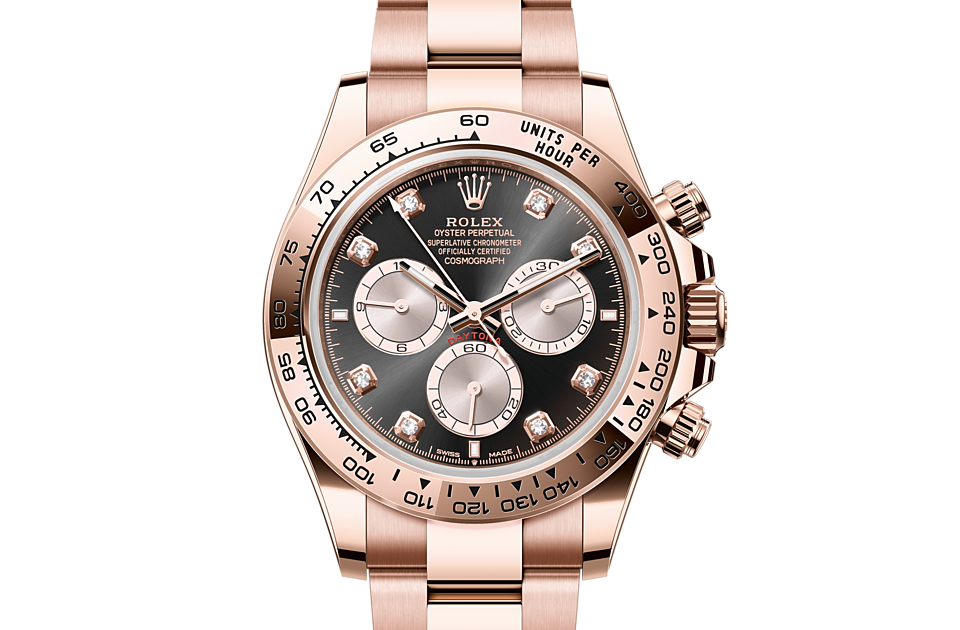 Rolex Cosmograph Daytona Oyster 40 mm Everose Gold M126505-0002