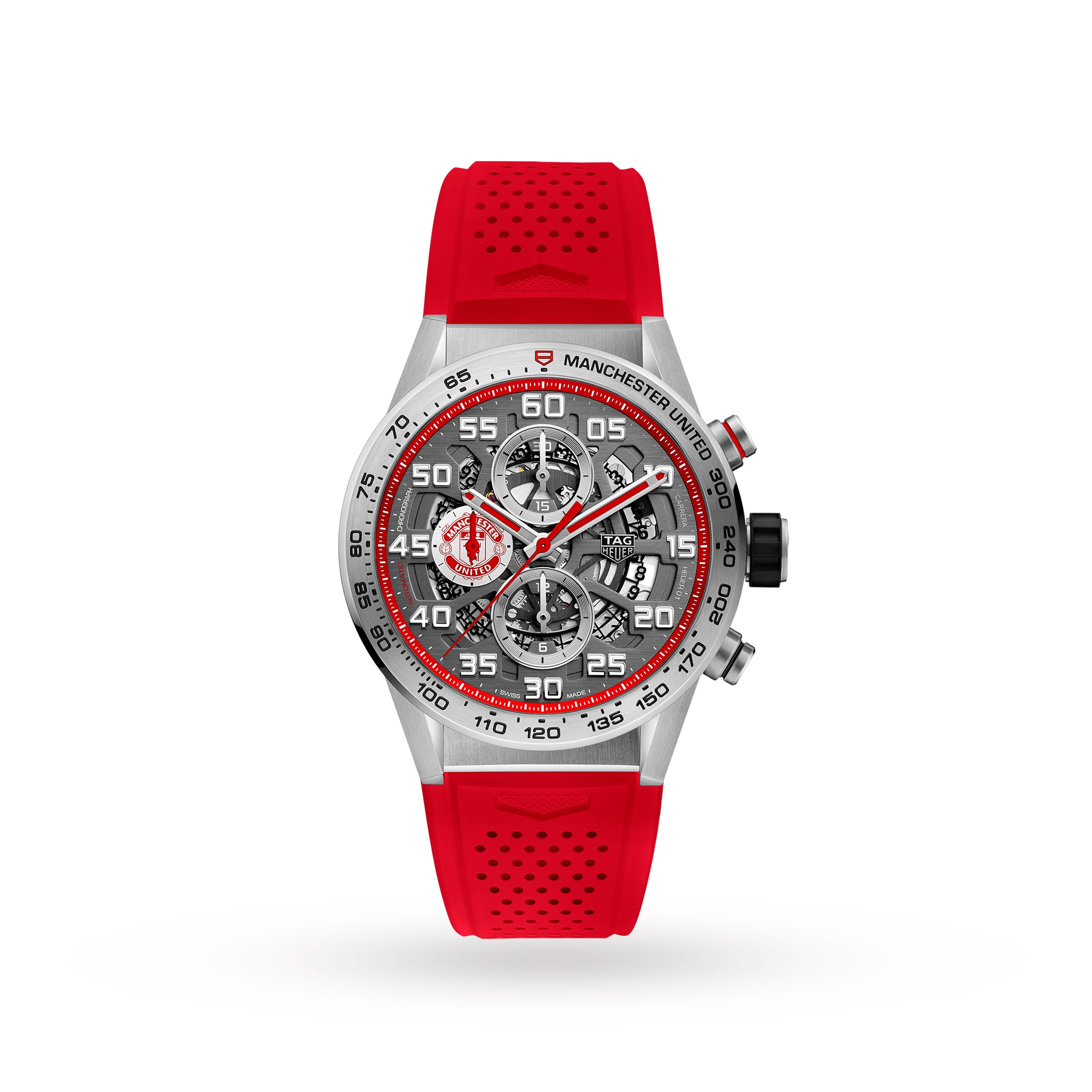 Tag Heuer Carrera Manchester United Special Edition 43mm Mens Replica Orologi Car201M.ft6156