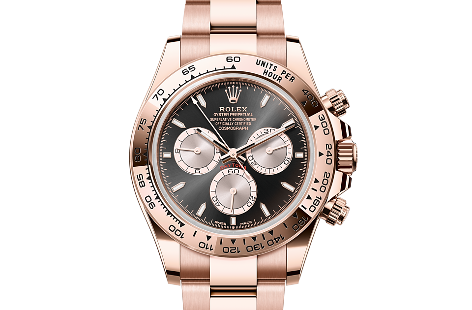 Rolex Cosmograph Daytona Oyster 40 mm Everose Gold M126505-0001