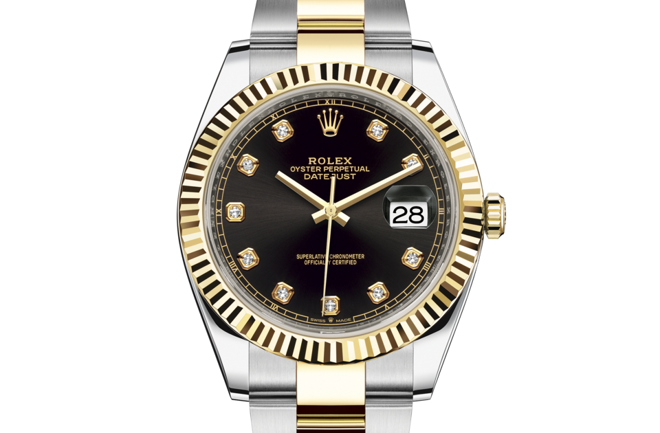 Rolex Datejust 41 Oyster 41 mm Oystersteel e Gold Gold M126333-0005