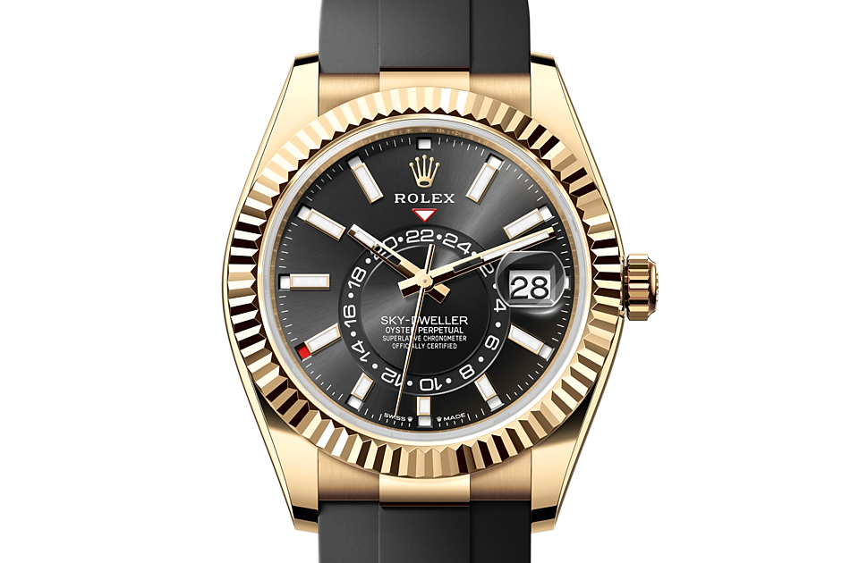 Rolex Sky-Dweller Oyster 42 mm Gold giallo M336238-0002