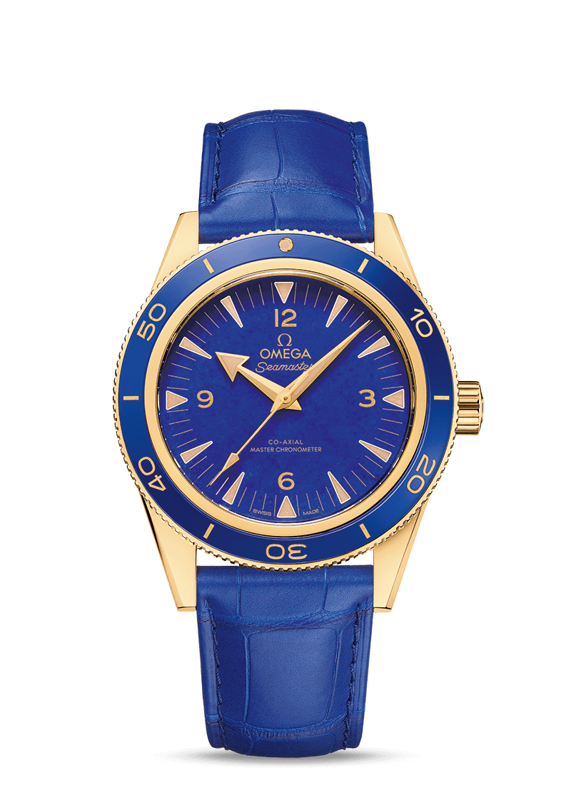 Replica Orologio cronometro in oro giallo Omega Seamaster 234.63.41.21.99.002