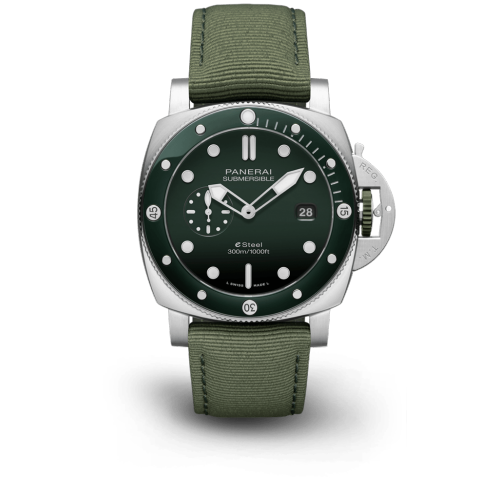 PANERAI SUMSERMERSIBILE Quantaquattro Esteel Verde Smeraldo Pam 1287