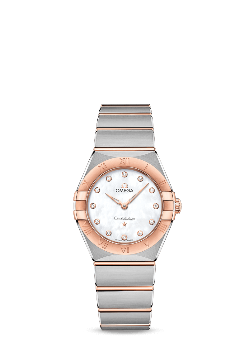 Omega Constellation Steel Sedna Gold Diamonds Replica Orologi 131.20.28.60.55.001