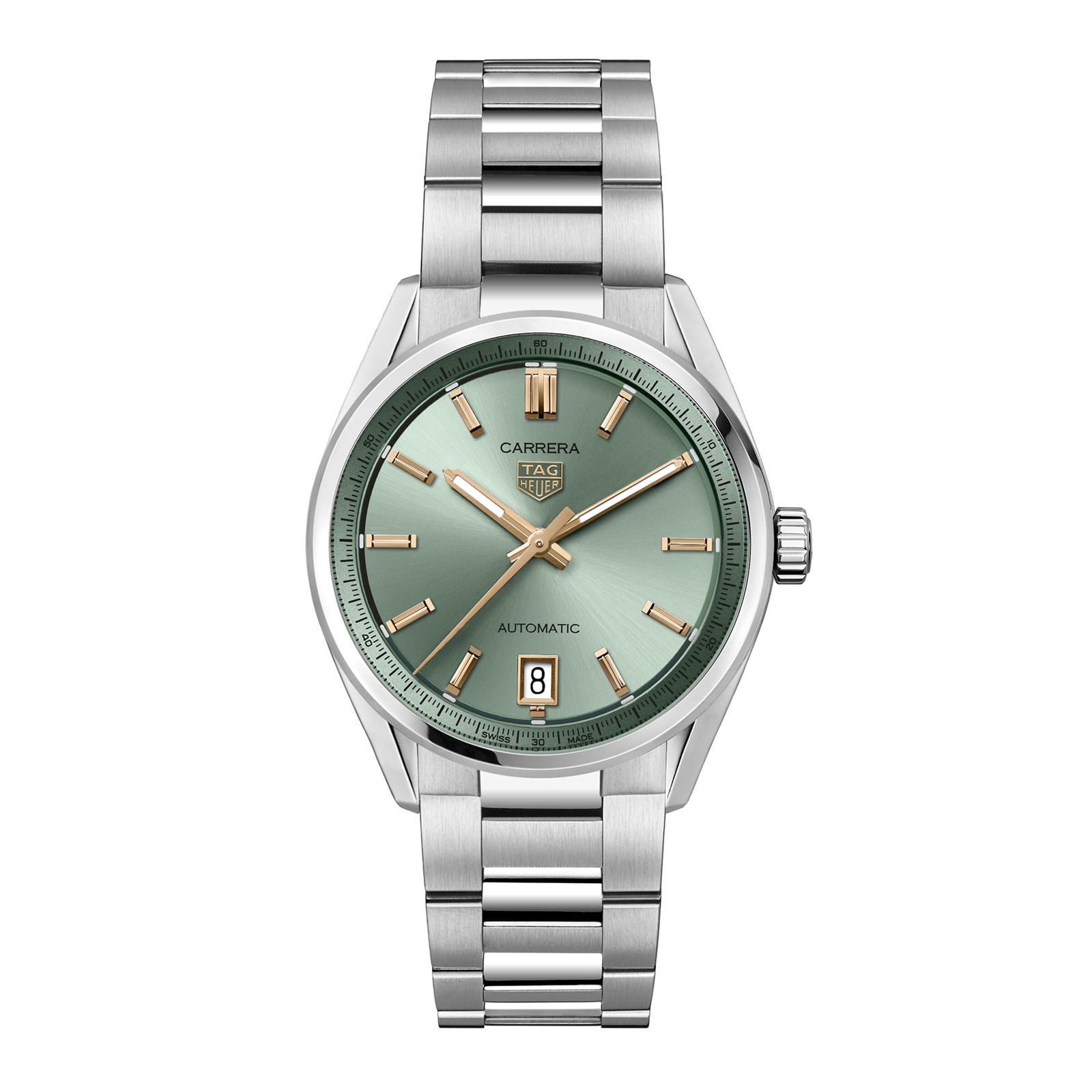 Tag Heuer Carrera Data 36mm Ladies Replica Orologi Green WBN2312.Ba0001