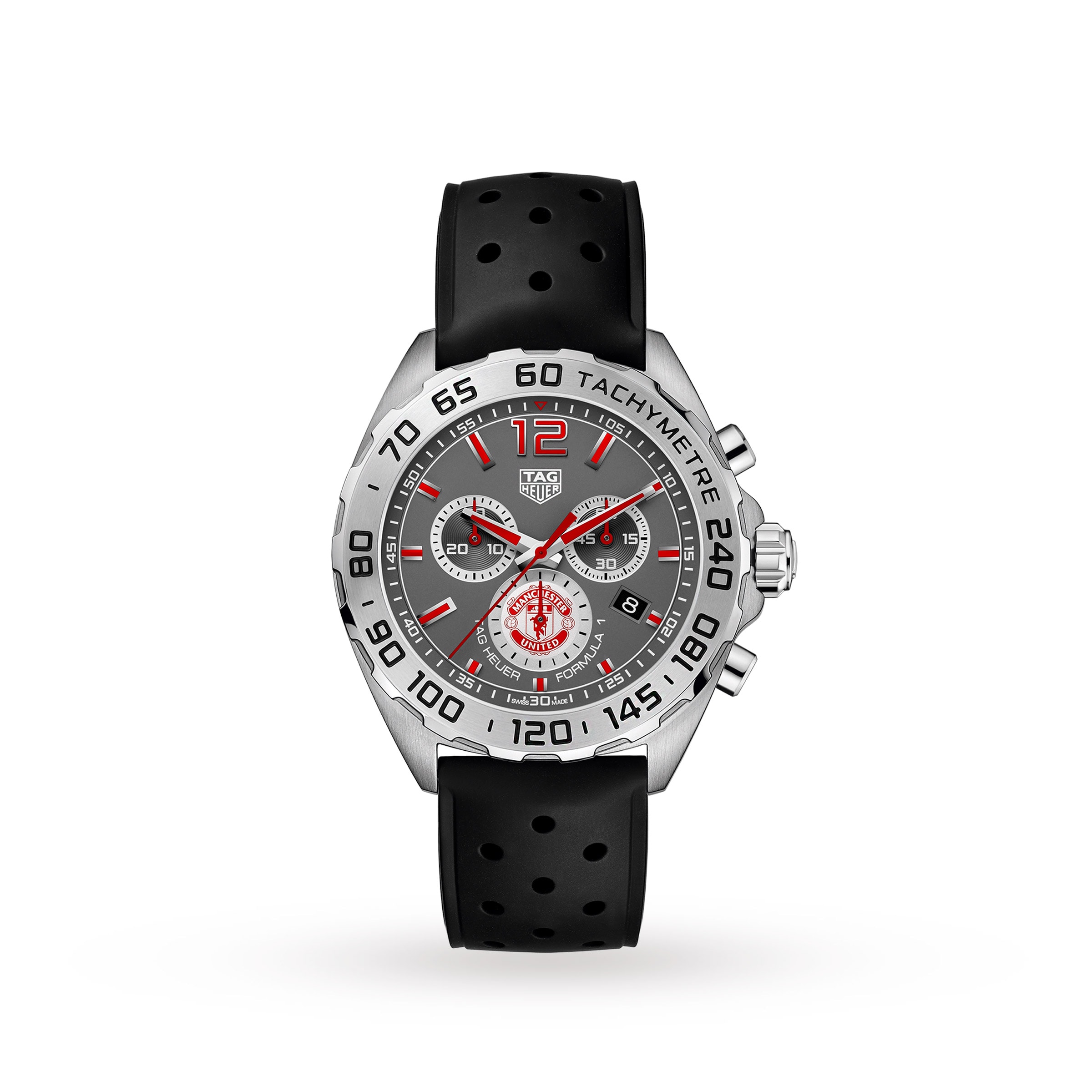 TAG Heuer Formula 1 Manchester United Edition Special Edition Cronogramma da 43 mm Mens Replica Orologi Caz101M.ft8024