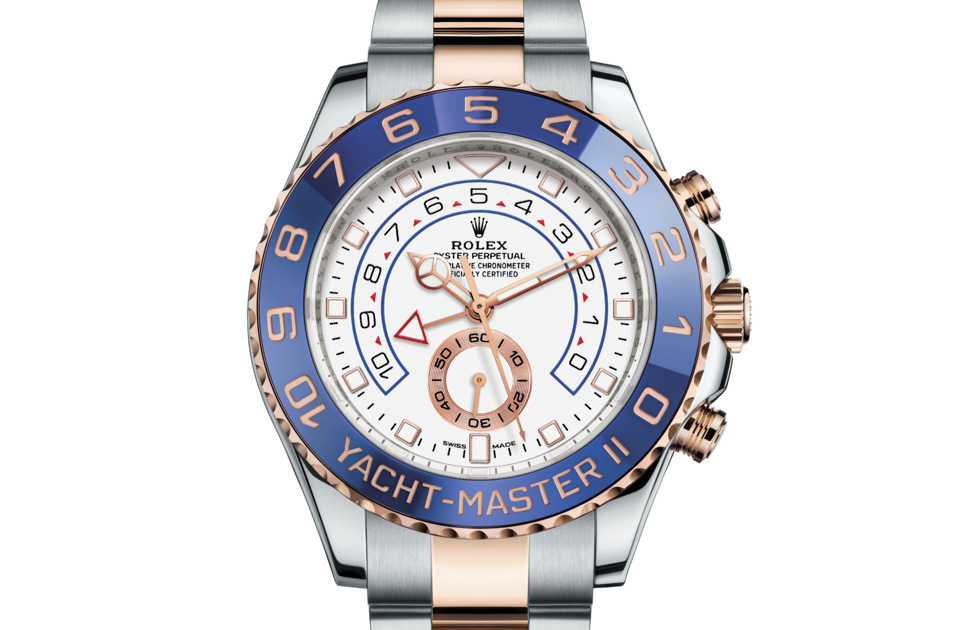 Rolex Yacht-Master II Oyster 44 mm Oystersteel e Everose Gold M116681-0002