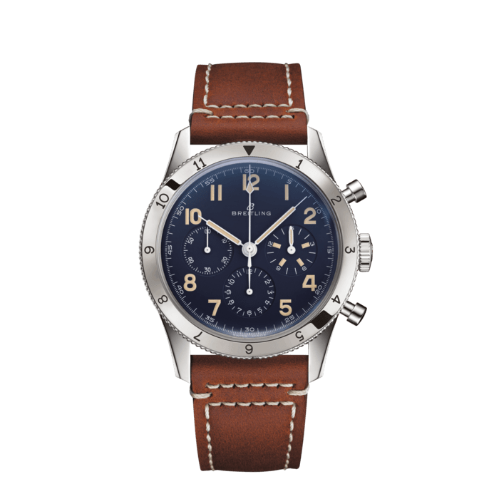 Breitling Avi 1953 Edizione Platinum Blue LB0920131C1X1