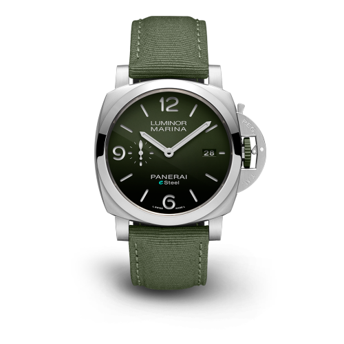 Panerai Luminor Marina Esteel Verde Smeraldo Pam 1356