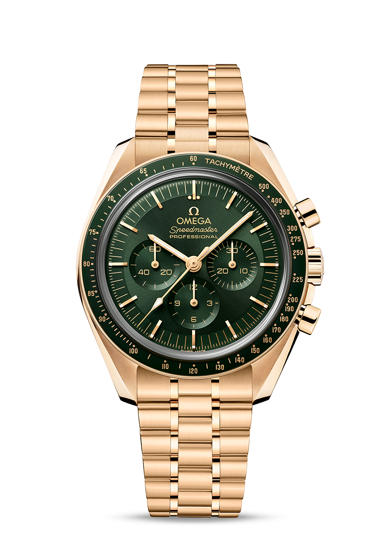 Replica Orologio cronografo Omega Speedmaster Moonshine Gold 310.60.42.50.10.001