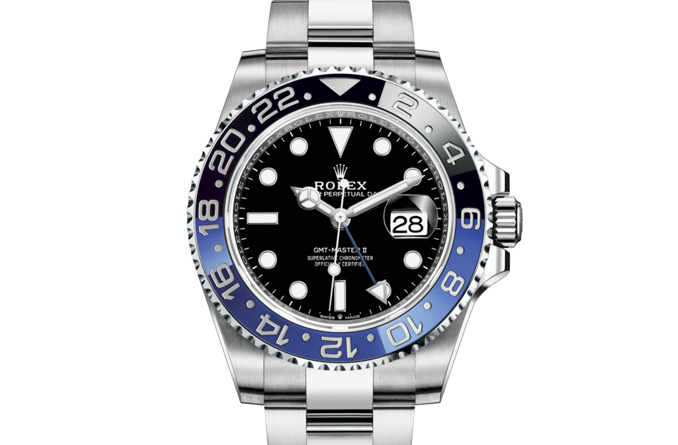 Rolex GMT-Master II Oyster 40 mm Oystersteel M126710BLNR-0003