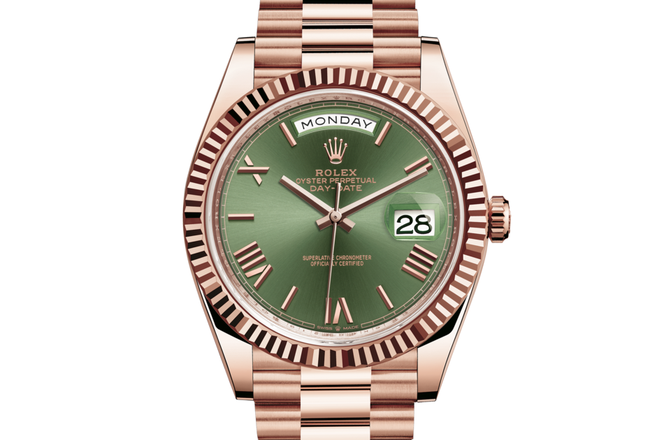 Rolex Day Date 40 Oyster 40 mm Everose Gold M228235-0025