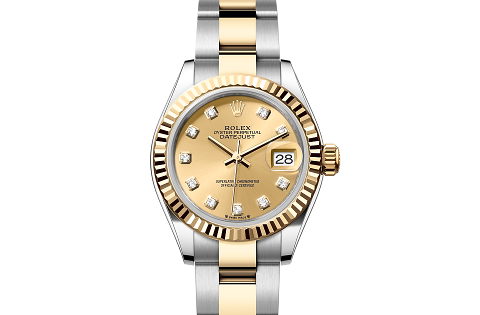 Rolex Lady-Datejust Oyster 28 mm Oystersteel e Gold Gold M279173-0012