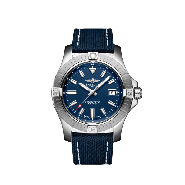 Breitling Avenger Automatico 43 in acciaio inossidabile blu A17318101C1x1