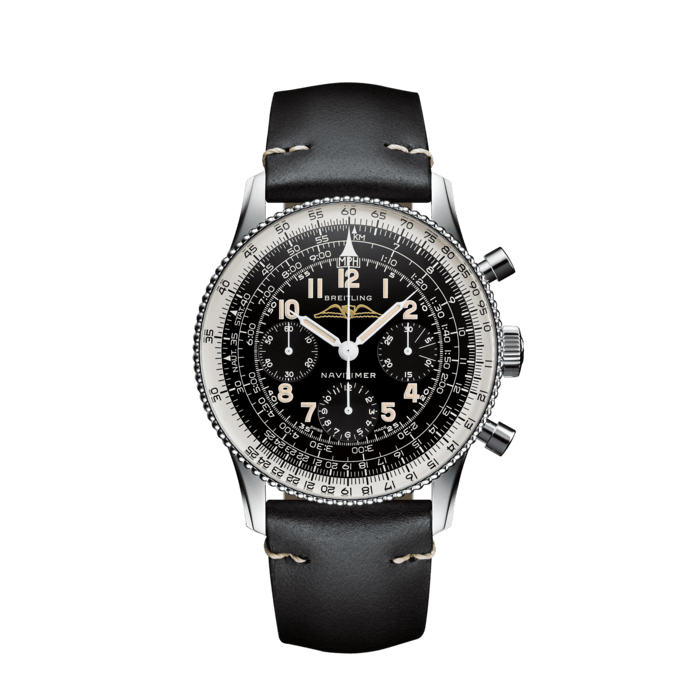 Breitling Navitimer Ref. 806 1959 Riedizione in acciaio inossidabile nero AB0910371B1X1