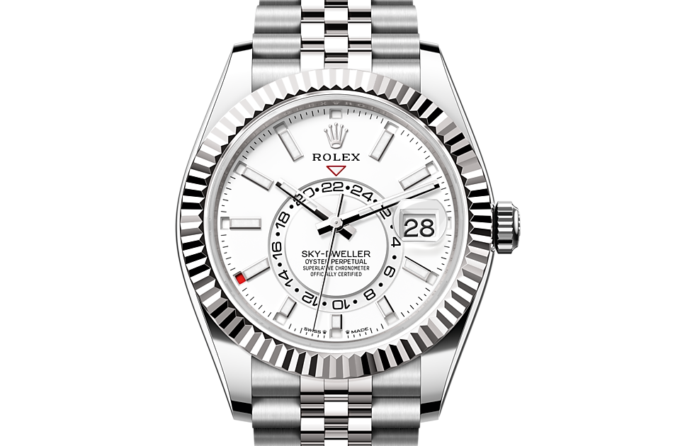 Rolex Sky-Dweller Oyster 42 mm Oystersteel e Oro bianco M336934-0004