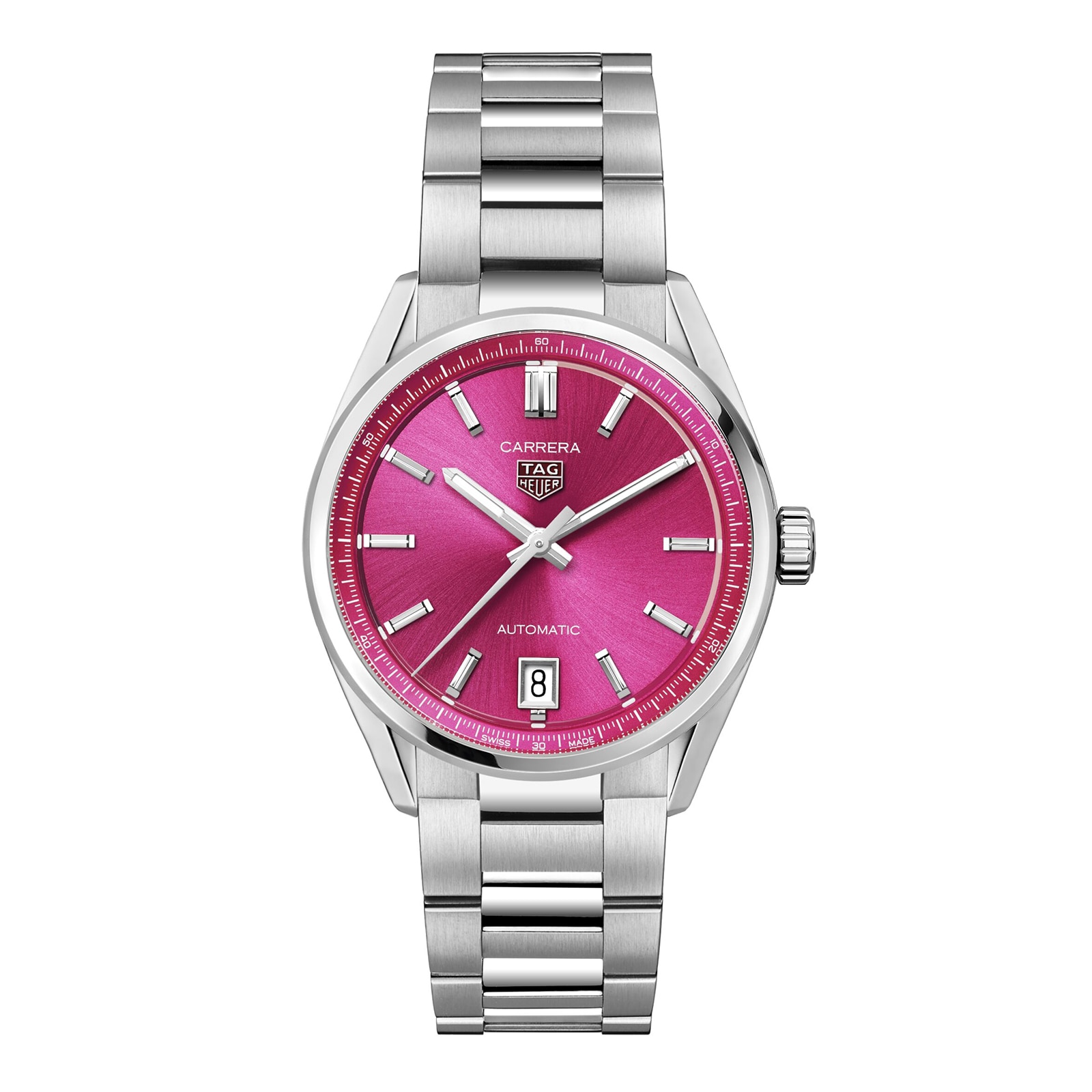 Tag Heuer Carrera Data 36mm Ladies Replica Orologi Pink WBN2313.Ba0001