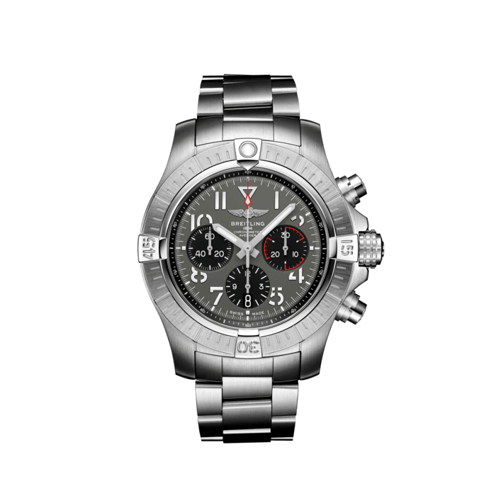 Breitling Avenger B01 Cronografo 45 ANTRACITO ACCIAIO IN INSIORE AB01821A1B1A1