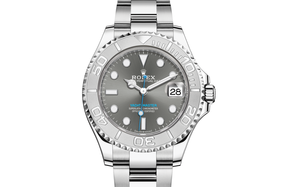 Rolex Yacht-Master 37 Oyster 37 mm Oystersteel e Platinum M268622-0002