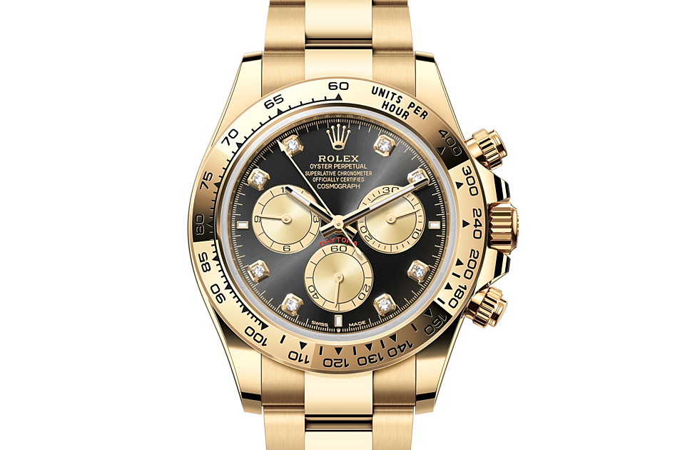 Rolex Cosmograph Daytona Oyster 40 mm Gold giallo M126508-0003