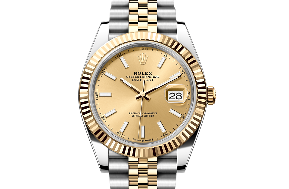 Rolex DateJust 41 Oyster 41 mm Oystersteel e Gold Gold M126333-0010