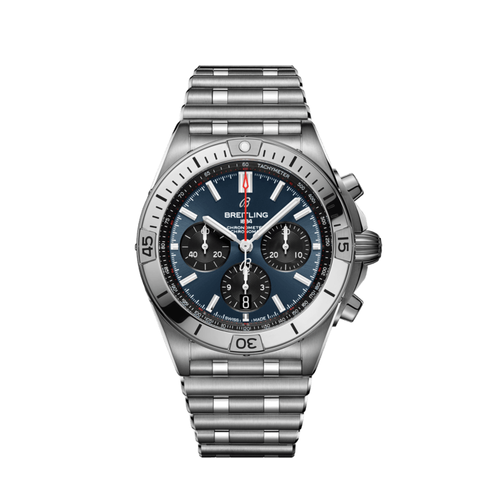 Breitling Chronomat B01 42 Blue in acciaio inossidabile AB0134101C1A1