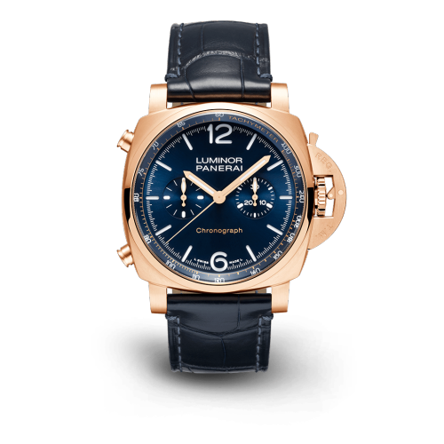 Panerai Luminor Chrono Goldtech Blu Notte Pam 1111