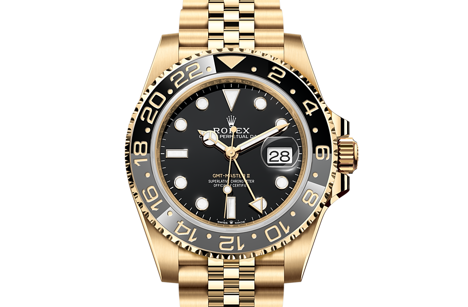 Rolex GMT-Master II Oyster 40 mm Gold giallo M126718GRNR-0001