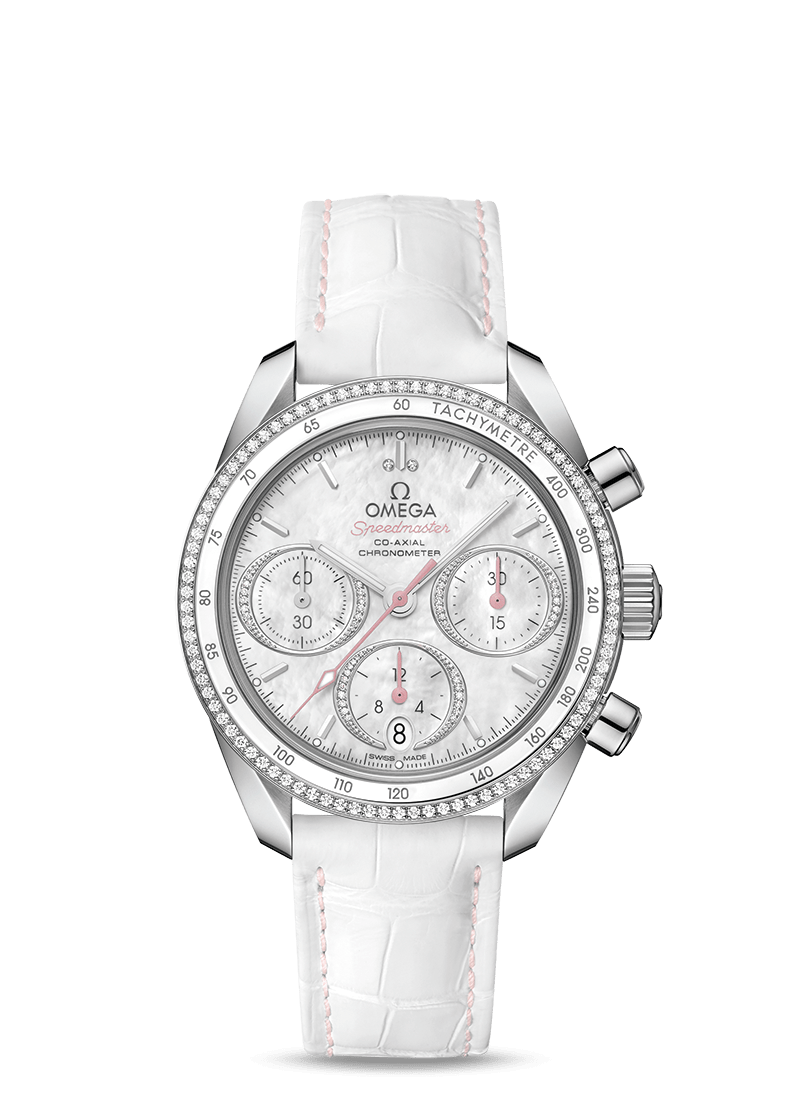 Replica Orologio cronografo in acciaio Omega Speedmaster 324.38.38.50.55.001