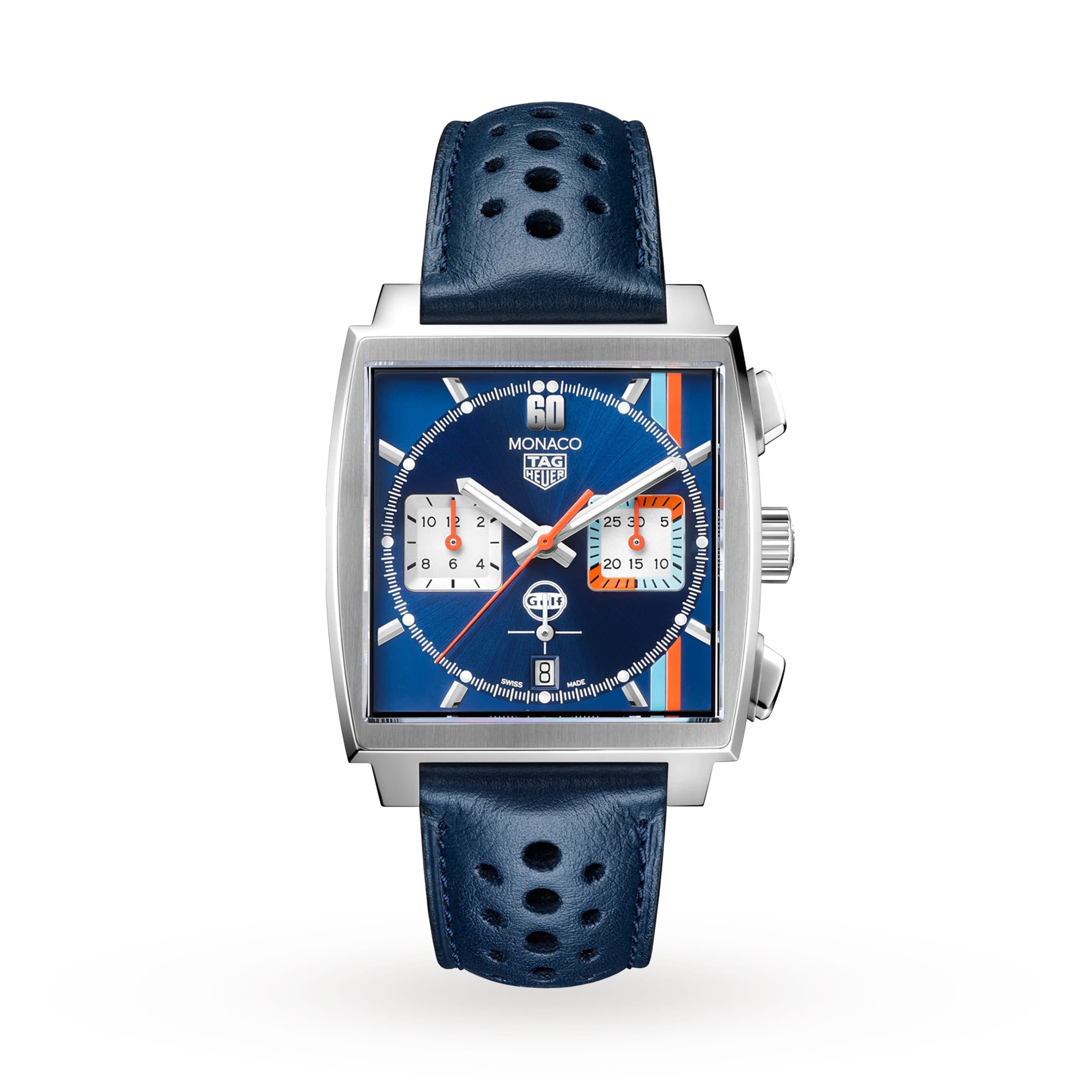 Tag Heuer Monaco Gulf Special Edition 39mm Mens Replica Orologi CBL2115.FC6494