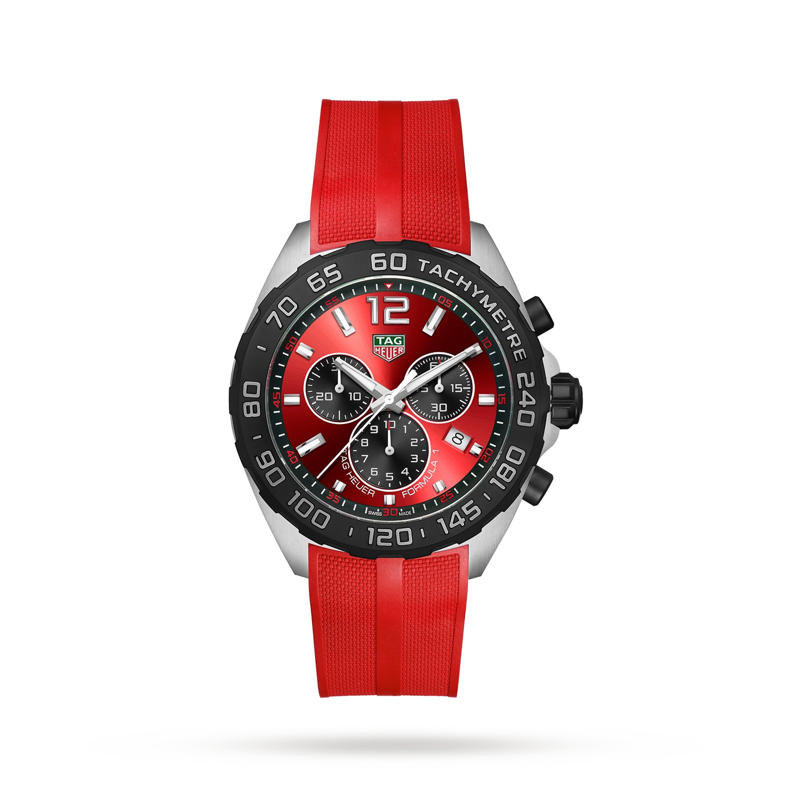 Tag Heuer Formula 1 cronografo da 43 mm da uomo Replica Orologio rosso caz101an.ft8055