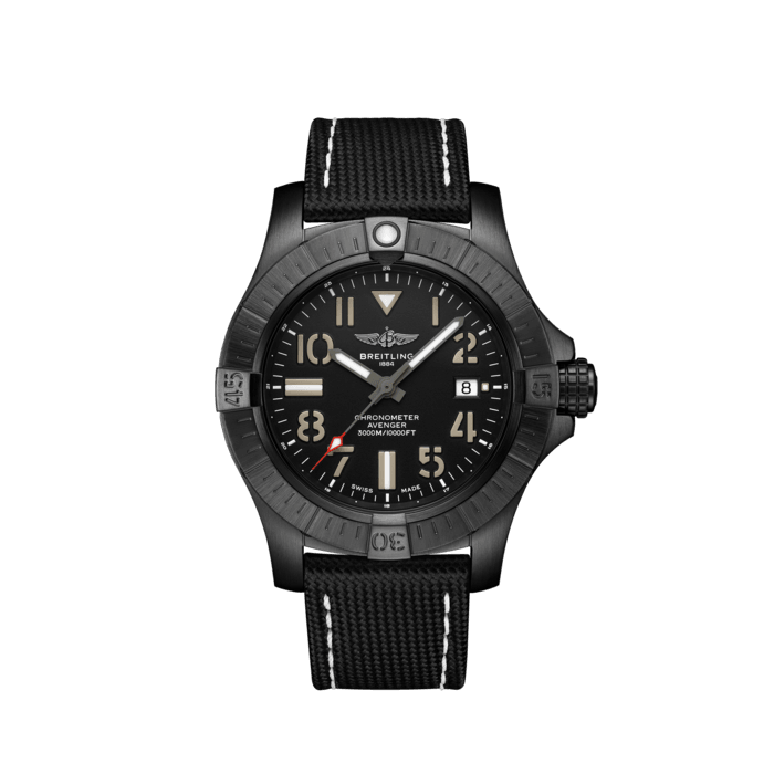 Breitling Avenger Automatic 45 Seawolf Night Mission DLC Titanio Black V17319101B1x1