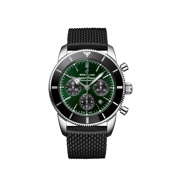 Breitling Superocean Heritage B01 Chronograph 44 in acciaio inossidabile in acciaio inossidabile in edizione limitata AB01621A1L1S1