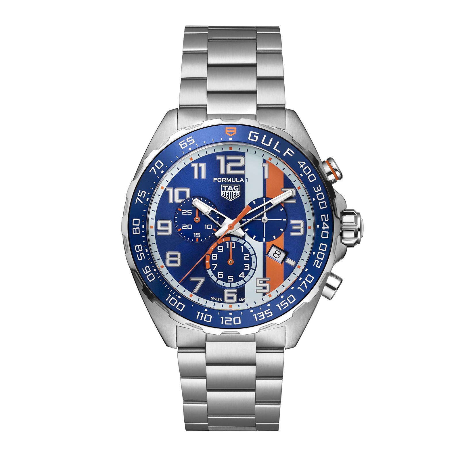 TAG Heuer Formula 1 cronografo x Gulf 43mm MENS Replica Orologi Caz101at.BA0842