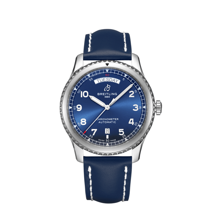 Breitling Aviator 8 Automatic Day& Data 41 Blue in acciaio inossidabile A45330101C1X3