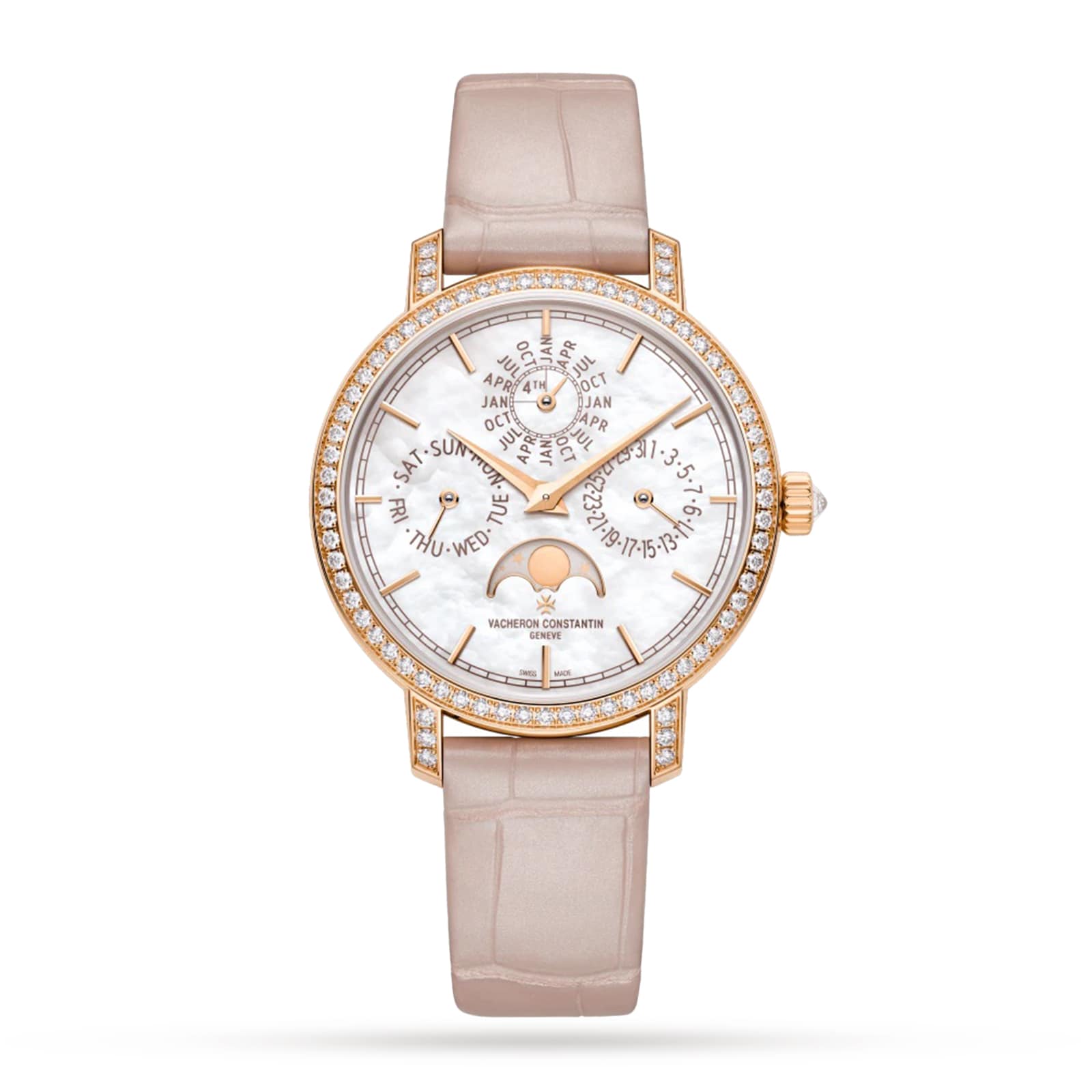 Vacheron Costantin traditionelle perpetua calendario ultra-sottile 36,5 mm Oro rosa 4305T/000R-B947